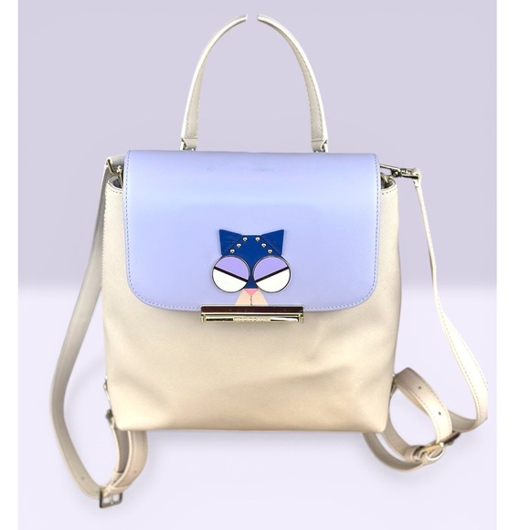 dark blue leather kate spade backpack nwot Chelsea Medium Nylon Colorblock Blazer – Balilene Kate Spade New York Jackson Md Pebbled Leather Backpack Free Shopping Bag If Requested 100% Authenticnew With Tagsretail Price Kate Spade New York Chelsea